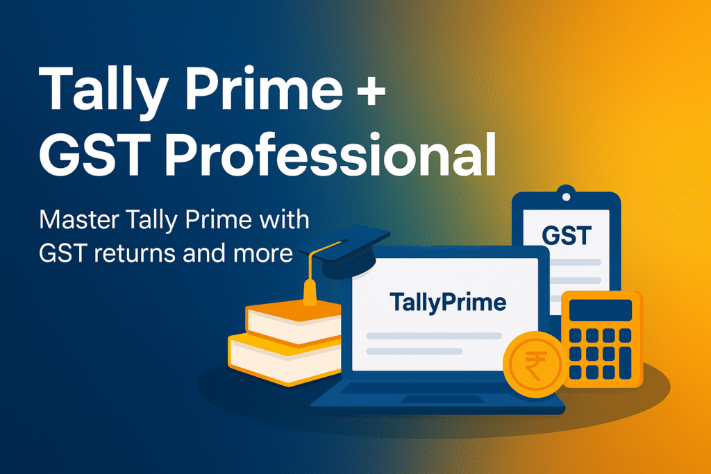 Tally Prime + GST Professional course